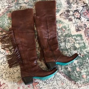 Lane over the knee boots